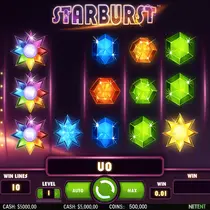 Gambiva - Starburst Slot Game - NetEnt